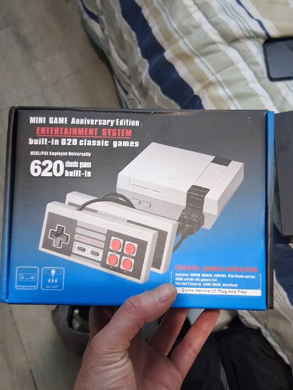 Mini Super Nintendo Game Anniversary Edition Built-In 620 Classic Games